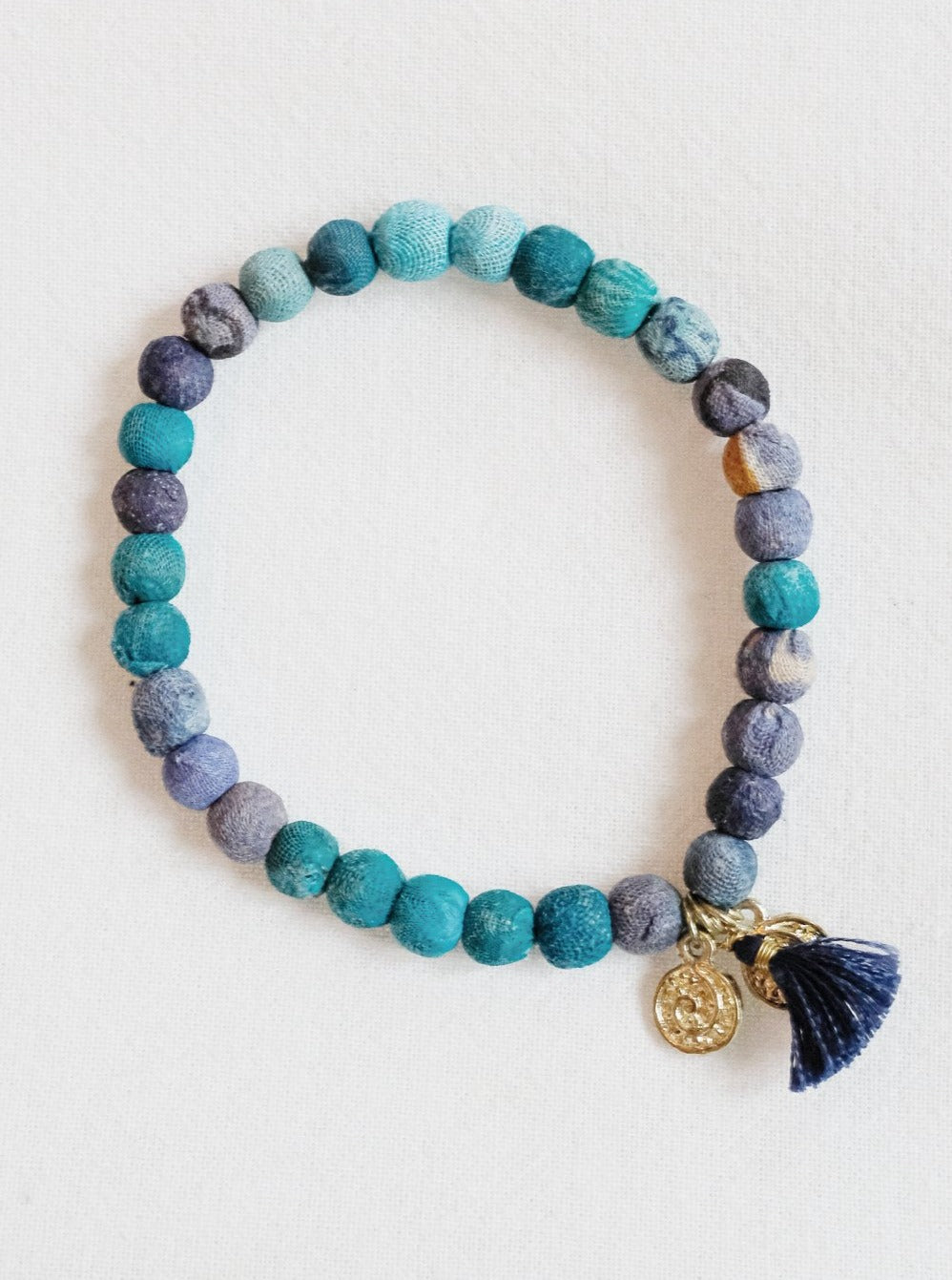 Armband Recycle Blå