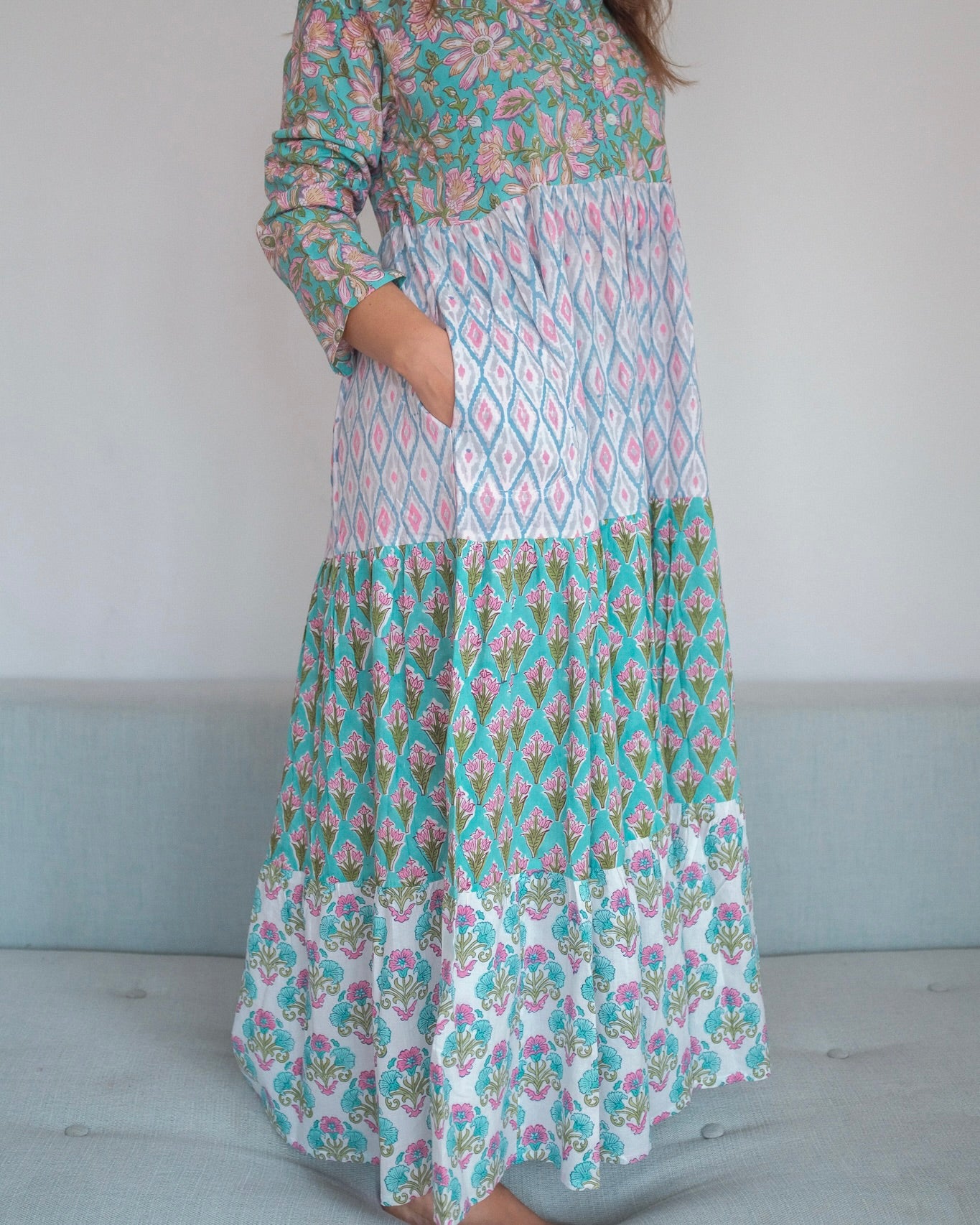 Ina dress turkos