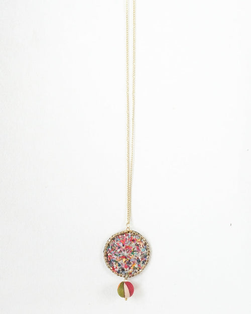 Ladda bild 1 i i galleriläge. Halsband Recycle Medaljong