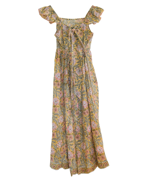 Ladda bild 1 i i galleriläge. Dress Jacqueline Gul