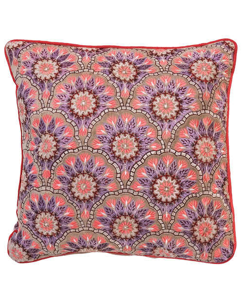 Ladda bild 1 i i galleriläge. Kuddfodral Beige och rosa