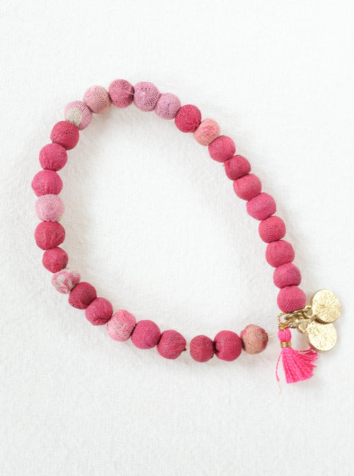 Ladda bild 1 i i galleriläge. Armband Recycle Rosa